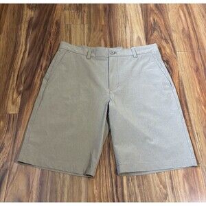 Vineyard Vines Shorts Mens 32 Performance Golf Breaker Lightweight Stretch Tan